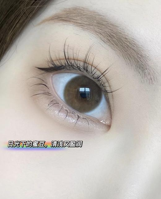 ginomii半年抛 万能蜜豆 自然温柔素颜款 14.2mm 含硅水凝胶 商品图2