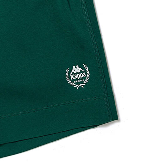 Kappa 1916经典复古短裤2023新款女夏针织休闲短裤阔腿五分裤K0D42DY01 商品图5