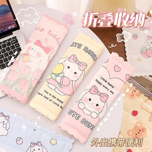 2023夏季凝胶坐垫冰垫 可折叠卡通冰凉垫 汽车办公降温靠垫椅子垫 商品图2