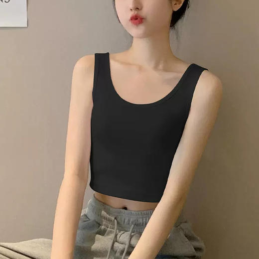 裁缝学苑AS25小吊带背心纸样女装低领露脐装短款高腰美背打底打板 商品图4