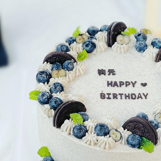 烤爱·生日蛋糕系列·奥利奥·蓝莓巧克力奥利奥·聚会生日节日【仅限深圳同城配送】 商品图3