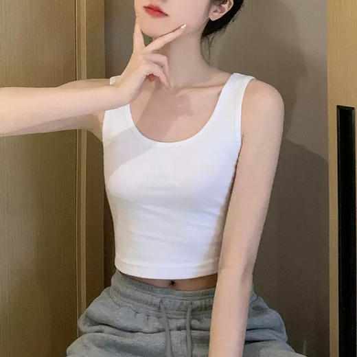 裁缝学苑AS25小吊带背心纸样女装低领露脐装短款高腰美背打底打板 商品图1