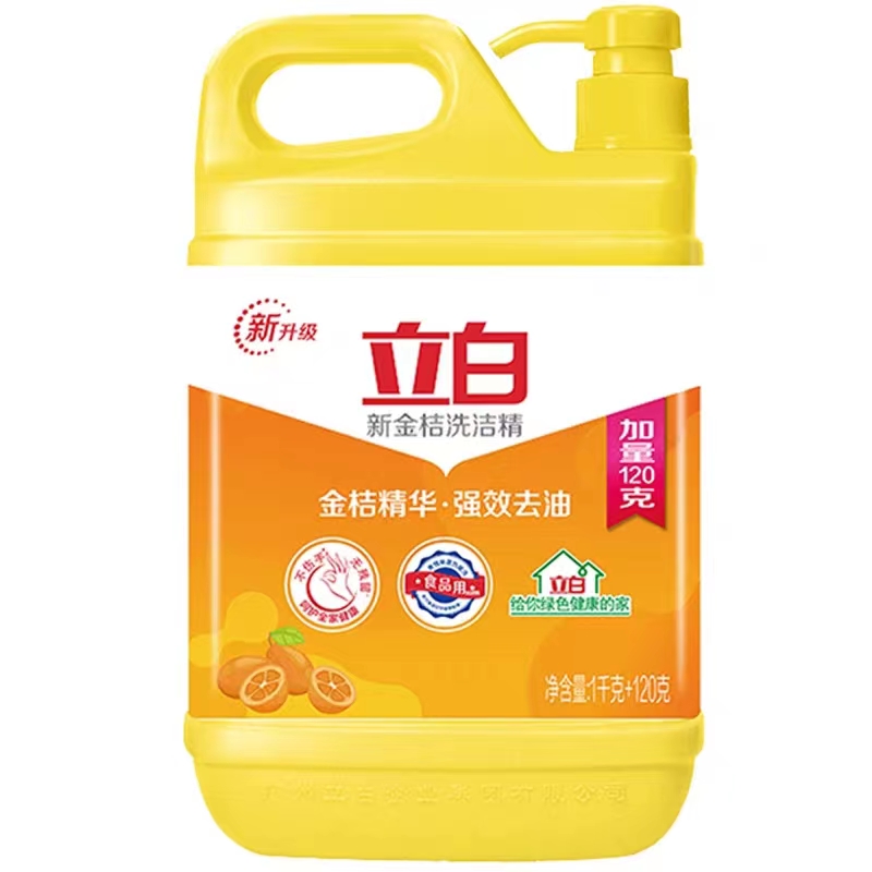 立白新金桔洗洁精1.120kg