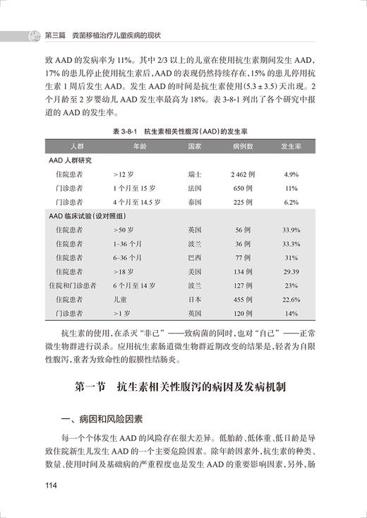 粪菌移植治疗儿童菌群失调相关性疾病 黄瑛主编 微生态学基本理论方法 粪菌移植方法 儿科疾病诊治 人民卫生出版社9787117328845 商品图4