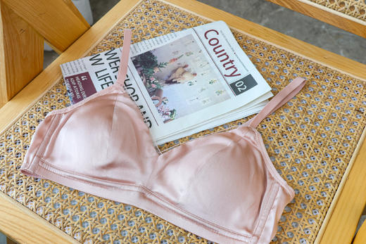 真丝缎面文胸 商品图0