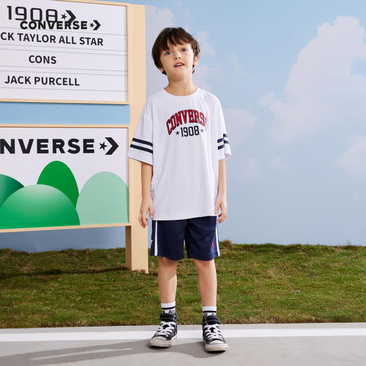 CONVERSE 夏 大童小童婴童 短袖套装 CNVN-KS-D822 商品图0