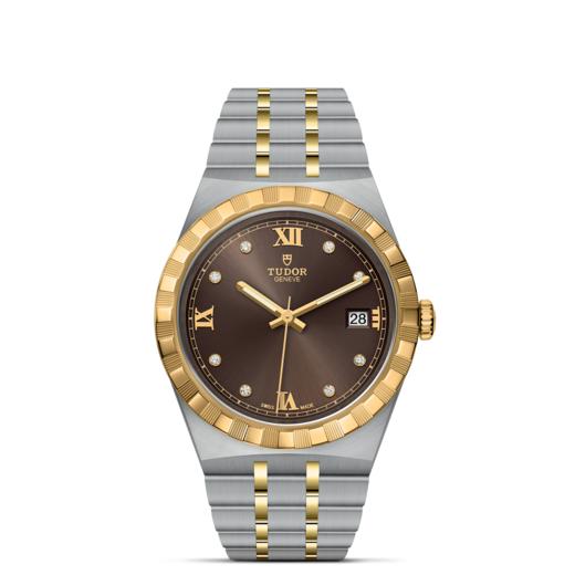 帝舵皇家系列 | 钢表壳,直径38毫米,镶钻表盘 商品图1