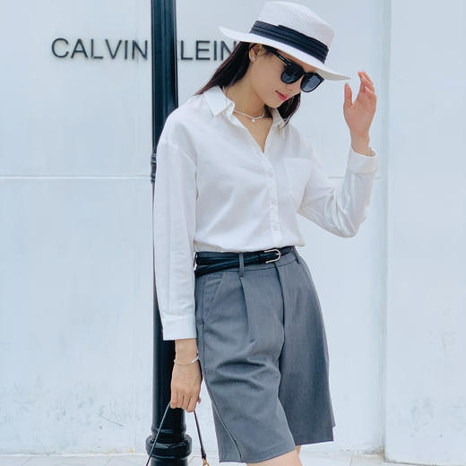 【百图lulu定制】【百慕大短裤】【送腰带】显高 休闲慵懒范儿  西装短裤 商品图10