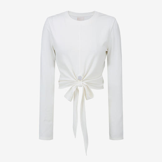 跃牌【洛水之神系列】ins新款长袖绑带瑜伽服跑步运动T恤HN70 商品图5