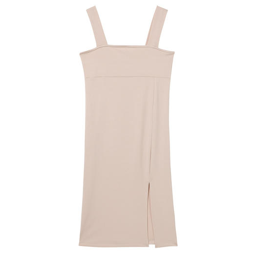 HT-6556实拍吊带方领连衣裙 商品图4