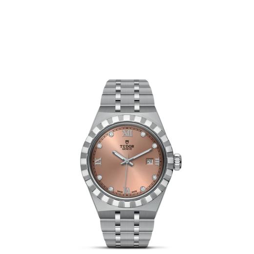 帝舵皇家系列 | 钢表壳,直径28毫米, 镶钻表盘 商品图1