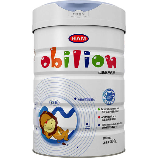 欧比能益+畅儿童配方奶粉800G 商品图0