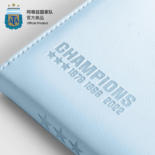 【三星冠军款】阿根廷国家队官方商品丨新款球星梅西笔记本记事本 商品图3