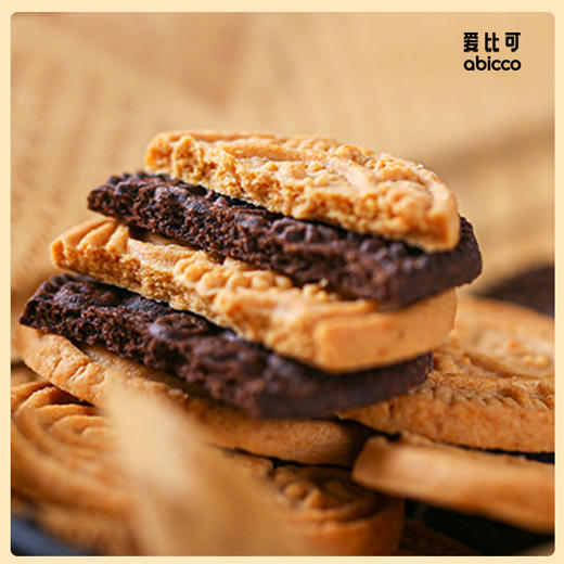 爱比可小甜甜饼干焦糖味250克 商品图1
