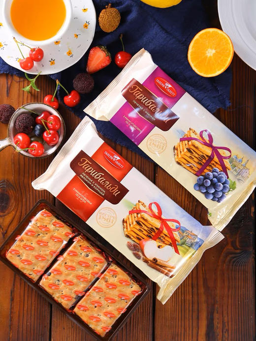 拉迈尔韧性饼干葡萄味180g 商品图0