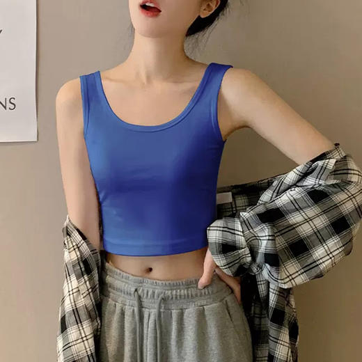 裁缝学苑AS25小吊带背心纸样女装低领露脐装短款高腰美背打底打板 商品图3
