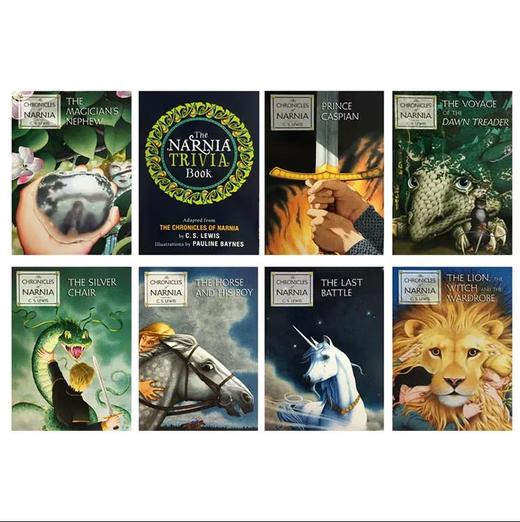 纳尼亚传奇全套盒装8册The Chronicles of Narnia 8-book Box Set 商品图1