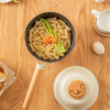 三禾 奶锅宝宝辅食锅婴儿煎煮一体锅不粘锅家用汤泡面锅 奶白 18cm 商品缩略图6