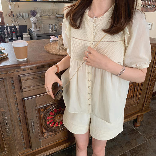 金蘑菇菇【软妹的夏天】小裙裙大合集短袖气质仙女连衣裙 商品图4