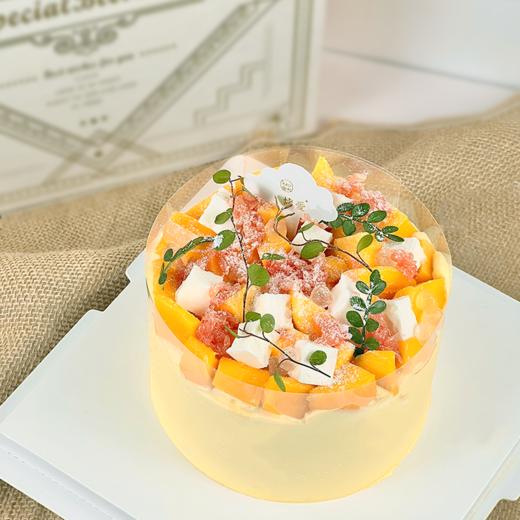 烤爱·生日蛋糕系列·杨枝甘露·芒果柚子椰奶水果·聚会生日节日【仅限深圳同城配送】 商品图1