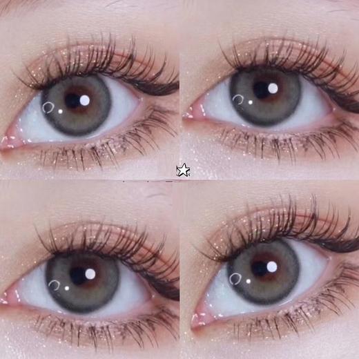 Yukicon【奶包灰】日抛 盐系低饱和灰色搭配黑边 素颜封神 商品图1