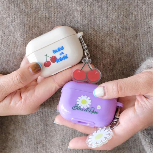 BLEU et ROSE 粉色信笺 樱桃/雏菊 AirPods耳机壳 商品图3