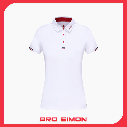BMS-305A（PROSIMON高尔夫春夏女款简约风POLO衫） 商品图0