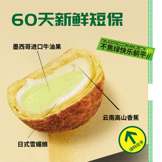 酥界新星！三味酥屋【焦绿酥 /黑金酥/凤梨酥/牛油果酥/香芋松松酥/豆乳波波酥】厦门必吃点心！一口上瘾 酥香迷人！多重口感超过瘾，60天短保质期，6枚*45g*2盒 商品图5