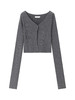 Viktoria Chan | SS23098 Shelby mini cardigan [针织开衫 灰 ] 商品缩略图8