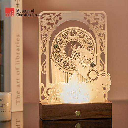 MFA波士顿美术博物馆穆夏黄道十二宫首饰架氛围灯创意摆件 商品图0