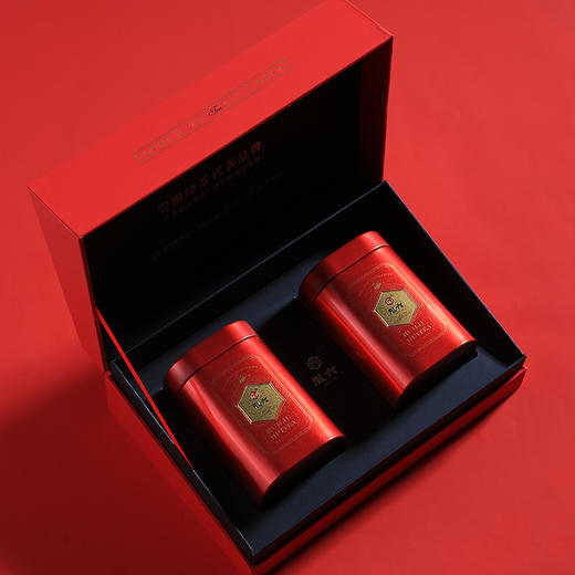 徽六霍山黄芽2024新茶明前特级黄茶茶叶国潮1000礼盒送礼配礼袋 商品图1