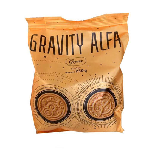 爱比可小甜甜饼干焦糖味250克 商品图0