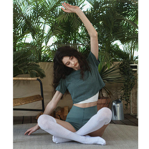 跃牌【洛水之神系列】透气速干宽松跑步短袖运动T恤HN99（无胸垫） 商品图2