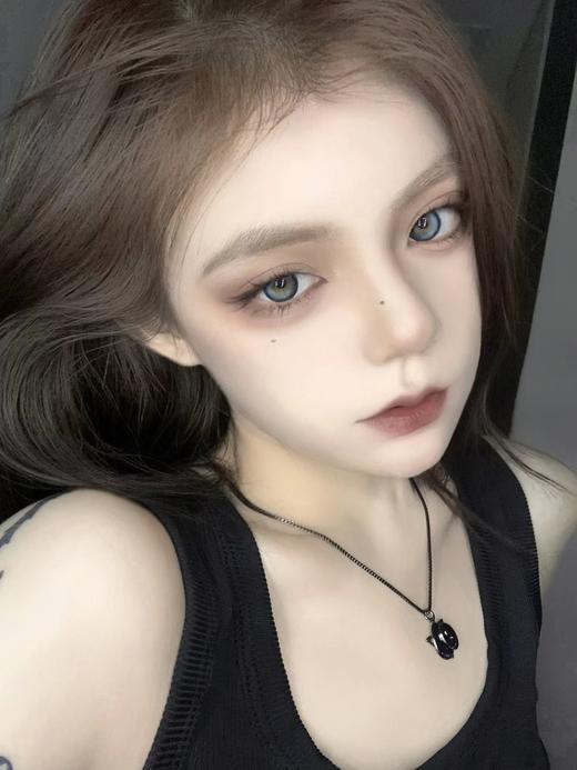 favorr beauty 大冰块 蓝色 14.2mm  年抛 含硅水凝胶 商品图8