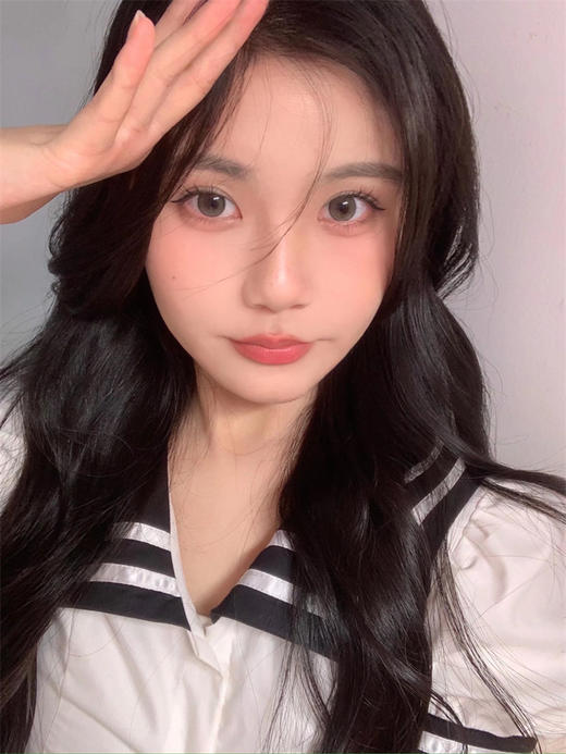 正品半年抛 gugucon系列牛乳冻美瞳  直径14.5着色13.8  韩国产 商品图8