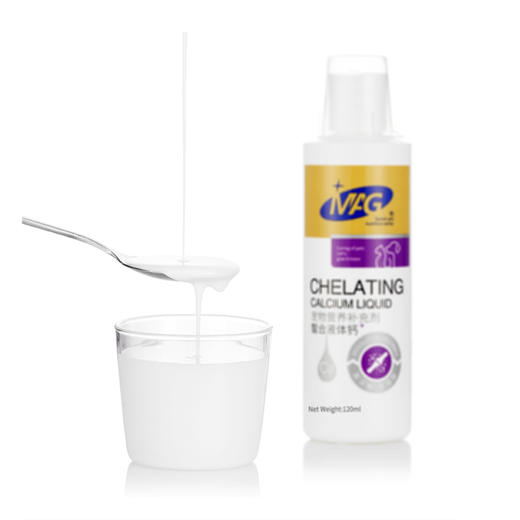 MAG螯合液体钙狗狗猫咪幼犬幼猫健骨补钙片 商品图2