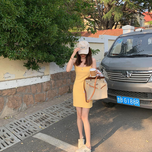 金蘑菇菇【coachella音乐节组】甜盐女孩 吊带裙 商品图3