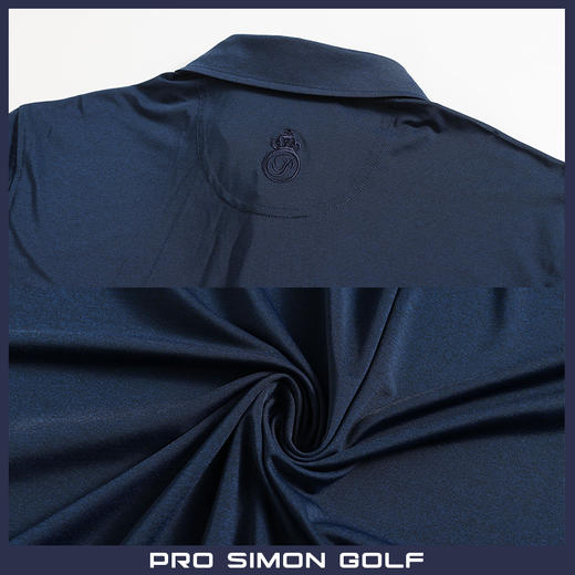 BMS-111A（PROSIMON高尔夫春夏男款提花简约风Polo衫） 商品图4