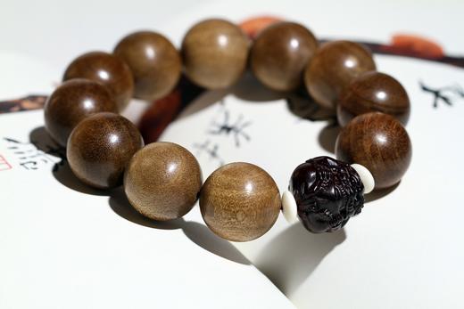 JSNM0019°老料金丝楠木手饰 商品图3