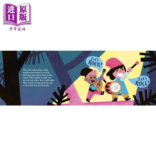 【中商原版】Jashar Awan Strum and Drum 快乐的探索 英文原版 进口图书 圣诞节主题儿童绘本 故事图画书 商品图1