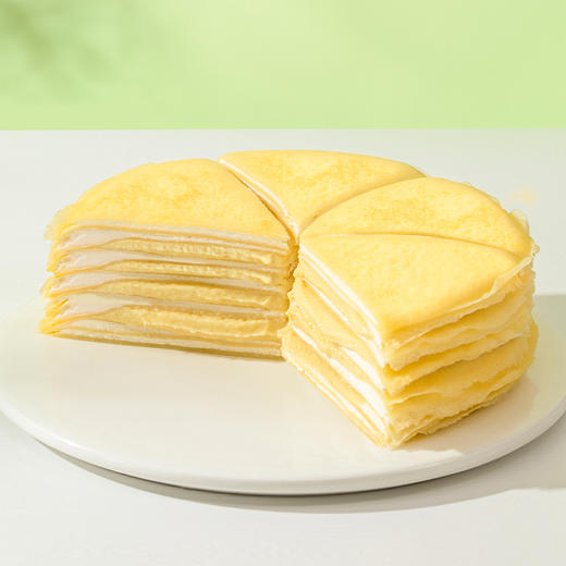 6英寸榴莲千层，近50%泰国金枕榴莲肉，4层厚铺一口满足，现煎千层皮Q弹软糯！ （广州幸福西饼蛋糕） 商品图2