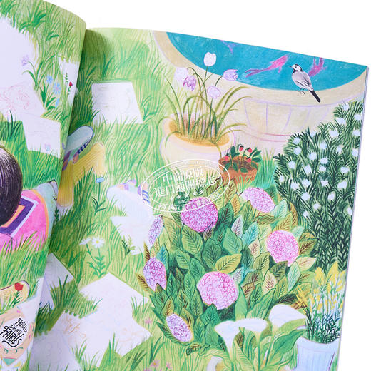 【中商原版】The Fairy Garden 仙子的花园 英文原版 进口原版 4岁到7岁 儿童图画故事书 Isa Bancewicz 商品图3