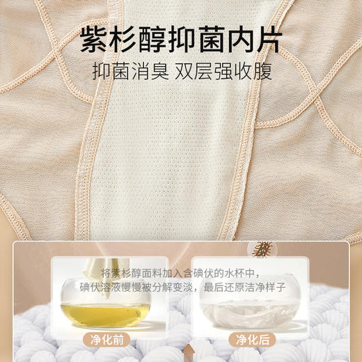 【提臀收腹裤！藏起小肉肉】薄款紫杉醇高腰收腹裤女无痕塑型提臀束腰女士塑身裤 商品图3