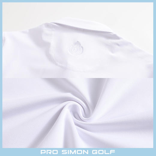 BMS-115A（PROSIMON高尔夫男款春夏短袖简约风翻领Polo衫） 商品图4