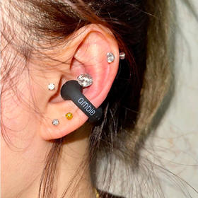 索尼（SONY）无线蓝牙耳机 Ambie 耳夹开放式防水抗汗户外跑步运动空气传导（非骨传） AM-TW01