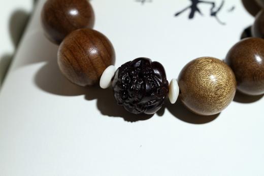 JSNM0019°老料金丝楠木手饰 商品图4