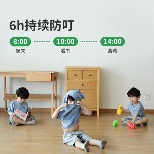 绿鼻子运动的布朗熊驱蚊贴婴幼儿童宝宝精油防蚊贴1个 商品图1