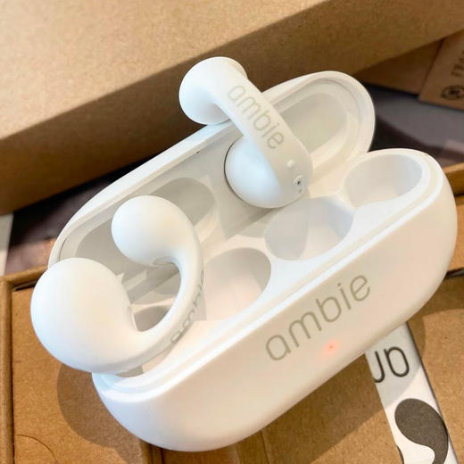 索尼（SONY）无线蓝牙耳机 Ambie 耳夹开放式防水抗汗户外跑步运动空气传导（非骨传） AM-TW01 商品图7