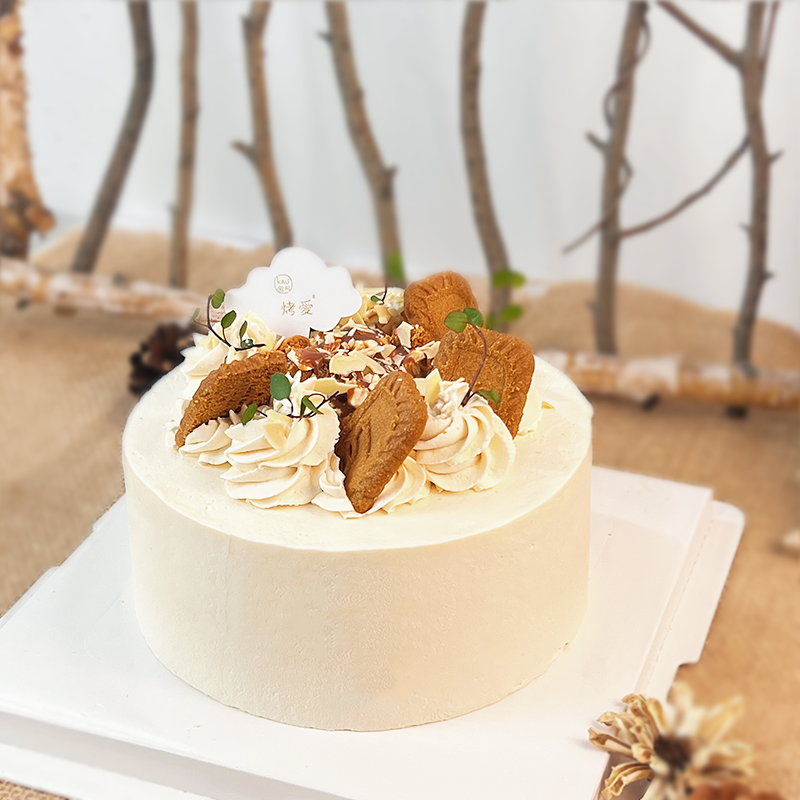 烤爱·生日蛋糕系列·焦糖伯爵红茶·焦糖红茶坚果·聚会生日节日【仅限深圳同城配送】