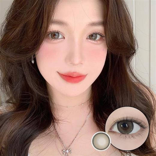 正品半年抛 gugucon系列牛乳冻美瞳  直径14.5着色13.8  韩国产 商品图0